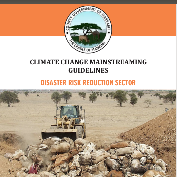 Marsabit - Disaster Risk Reduction Sector - Climate Change Mainstreaming Guidelines